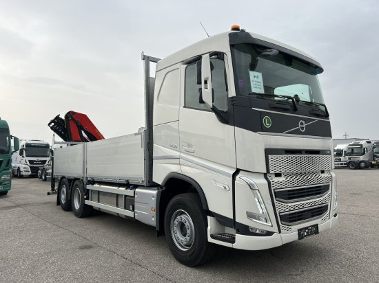 Volvo FH 500 6X2 Euro6, Retarder, Pritsche, Palfinger PK22002-EH - Kamion sa tovarnim sandukom, Kamion sa dizalicom: slika 3 Volvo FH 500 6X2 Euro6, Retarder, Pritsche, Palfinger PK22002-EH - Kamion sa tovarnim sandukom, Kamion sa dizalicom: slika 3