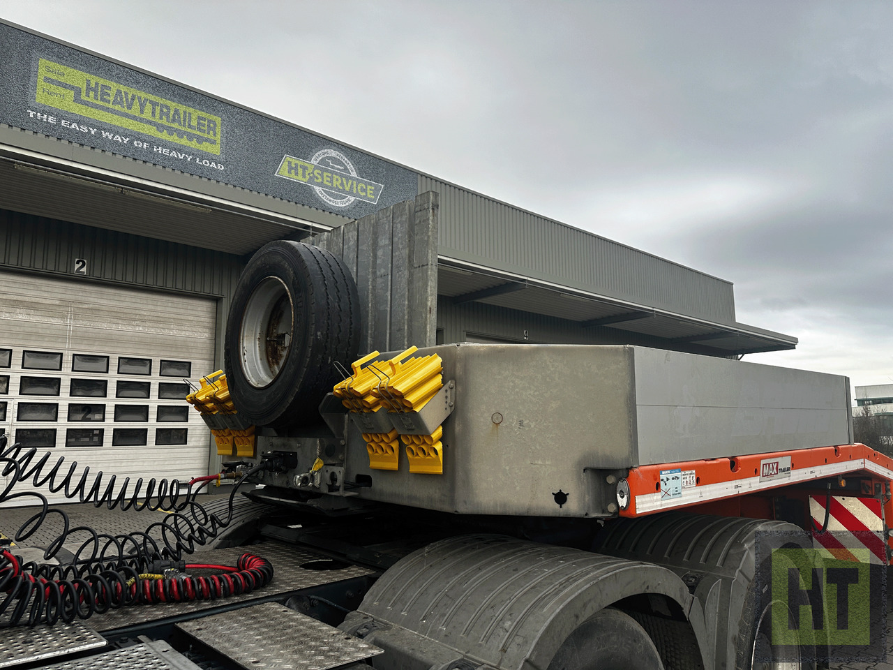 FAYMONVILLE MAX Trailer 3-Achs-Tele-Semi nachlaufgelenkt - Niska poluprikolica za prevoz: slika 3 FAYMONVILLE MAX Trailer 3-Achs-Tele-Semi nachlaufgelenkt - Niska poluprikolica za prevoz: slika 3