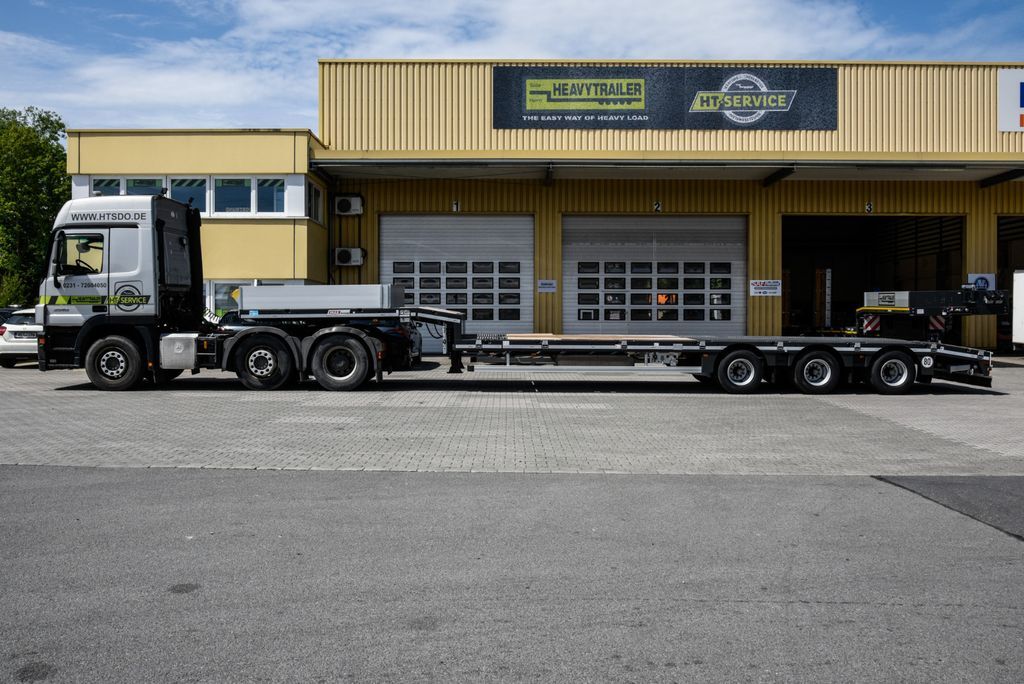 Faymonville MAX Trailer 3-Achs-Tele-Semi-zwangsgelenkt - Niska poluprikolica za prevoz: slika 1 Faymonville MAX Trailer 3-Achs-Tele-Semi-zwangsgelenkt - Niska poluprikolica za prevoz: slika 1