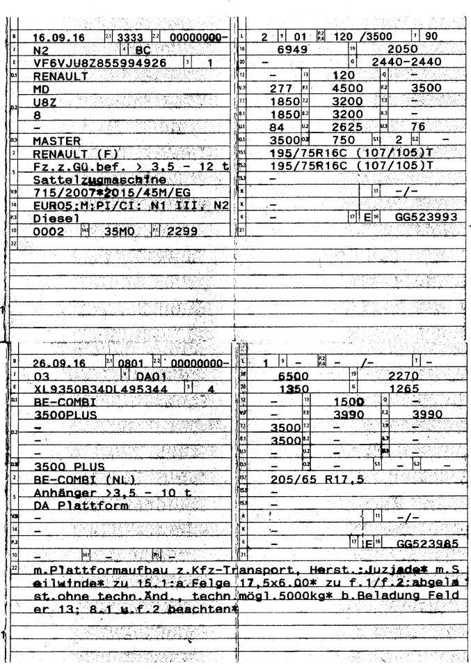 Kamion za prevoz automobila Renault Master Autotransporter: slika 19 Kamion za prevoz automobila Renault Master Autotransporter: slika 19