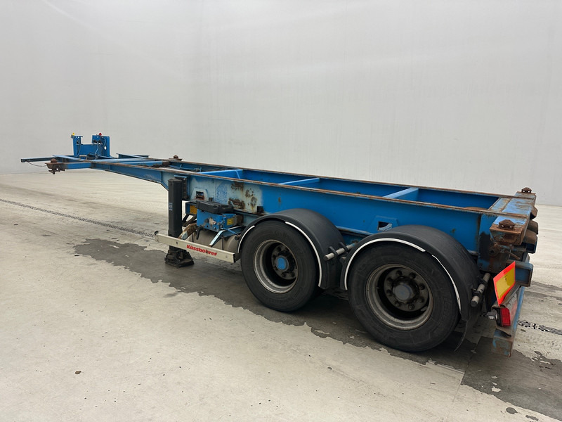 Poluprikolica za prevoz kontejnera/ Poluprikolica sa promenjivim sandukom ASCA 20 ft bi-train: slika 7 Poluprikolica za prevoz kontejnera/ Poluprikolica sa promenjivim sandukom ASCA 20 ft bi-train: slika 7