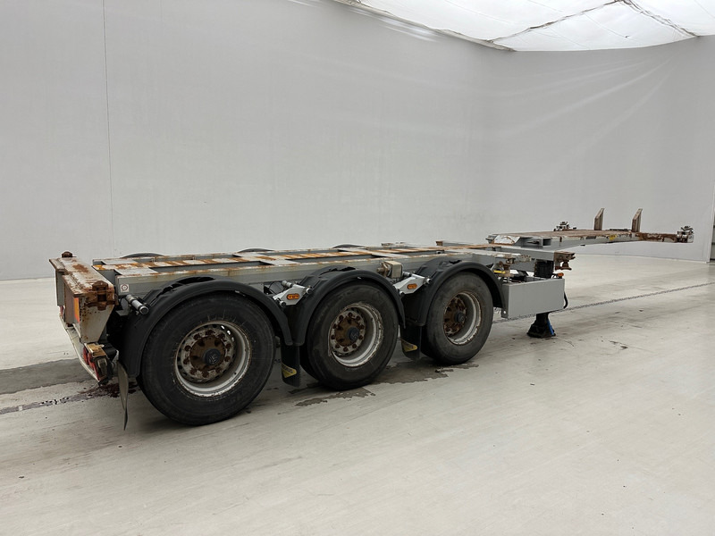 Broshuis Polyvalent skelet ADR 2 x 20-30-40-45 ft - Poluprikolica za prevoz kontejnera/ Poluprikolica sa promenjivim sandukom: slika 5 Broshuis Polyvalent skelet ADR 2 x 20-30-40-45 ft - Poluprikolica za prevoz kontejnera/ Poluprikolica sa promenjivim sandukom: slika 5