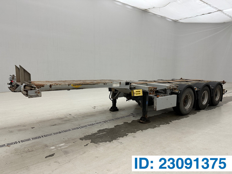 Broshuis Polyvalent skelet ADR 2 x 20-30-40-45 ft - Poluprikolica za prevoz kontejnera/ Poluprikolica sa promenjivim sandukom: slika 1 Broshuis Polyvalent skelet ADR 2 x 20-30-40-45 ft - Poluprikolica za prevoz kontejnera/ Poluprikolica sa promenjivim sandukom: slika 1