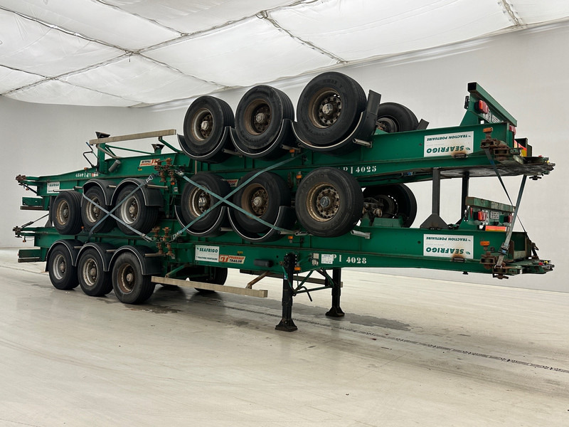 GT Trailers 4 x Skelet 2 x 20-40 ft - Poluprikolica za prevoz kontejnera/ Poluprikolica sa promenjivim sandukom: slika 3 GT Trailers 4 x Skelet 2 x 20-40 ft - Poluprikolica za prevoz kontejnera/ Poluprikolica sa promenjivim sandukom: slika 3