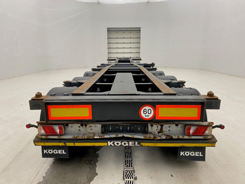 Kögel Polyvalent skelet 20-30-40 ft - Poluprikolica za prevoz kontejnera/ Poluprikolica sa promenjivim sandukom: slika 4 Kögel Polyvalent skelet 20-30-40 ft - Poluprikolica za prevoz kontejnera/ Poluprikolica sa promenjivim sandukom: slika 4