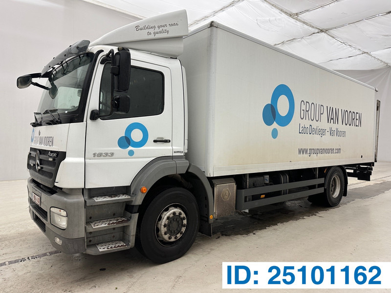 Mercedes-Benz Axor 1833 - Kamion sa zatvorenim sandukom: slika 1 Mercedes-Benz Axor 1833 - Kamion sa zatvorenim sandukom: slika 1