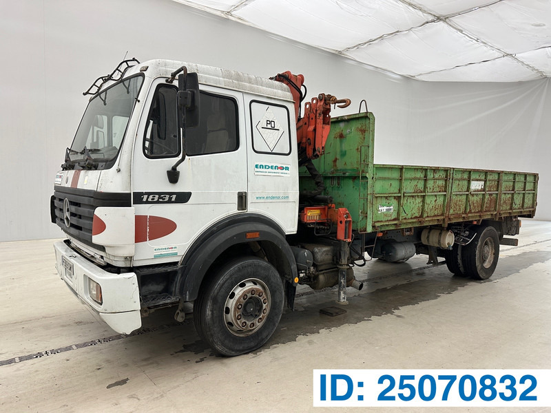 Mercedes-Benz SK 1831 - Istovarivač, Kamion sa dizalicom: slika 1 Mercedes-Benz SK 1831 - Istovarivač, Kamion sa dizalicom: slika 1