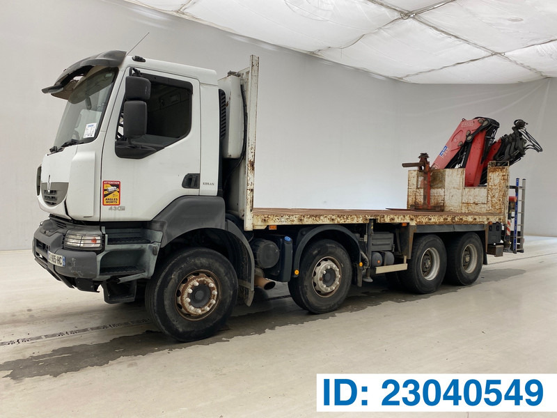 Renault Kerax 430 DXi - 8x4 - Kamion sa tovarnim sandukom, Kamion sa dizalicom: slika 1 Renault Kerax 430 DXi - 8x4 - Kamion sa tovarnim sandukom, Kamion sa dizalicom: slika 1