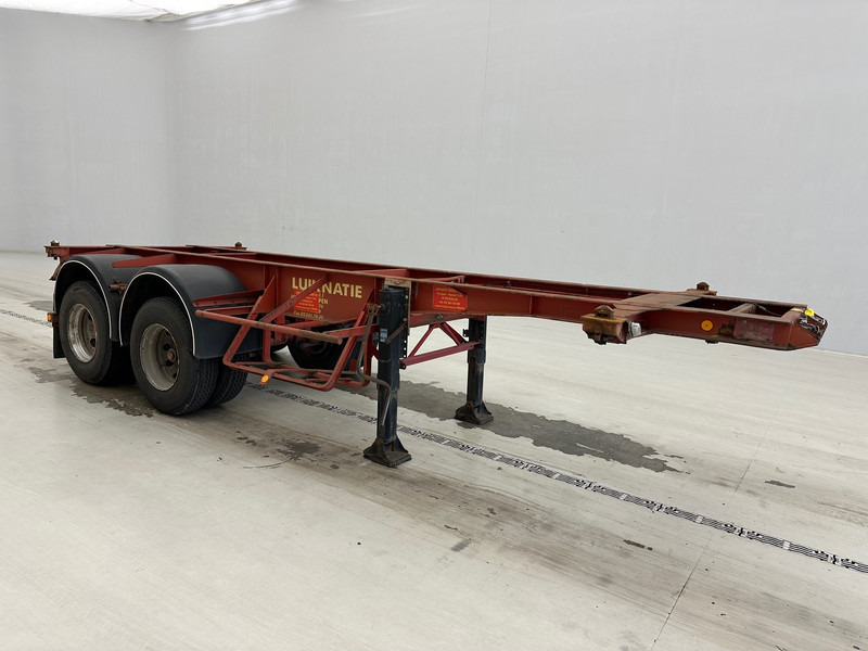Van Hool Skelet 20 ft - Poluprikolica za prevoz kontejnera/ Poluprikolica sa promenjivim sandukom: slika 4 Van Hool Skelet 20 ft - Poluprikolica za prevoz kontejnera/ Poluprikolica sa promenjivim sandukom: slika 4