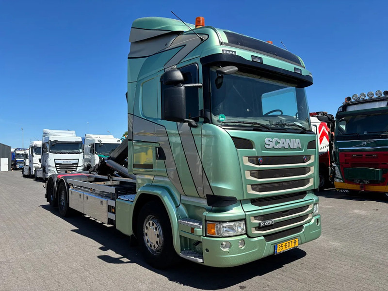 Scania R490 6x2 Euro 6 Retarder VDL Hooklift - Kamion sa kablovskim sistemom: slika 2 Scania R490 6x2 Euro 6 Retarder VDL Hooklift - Kamion sa kablovskim sistemom: slika 2