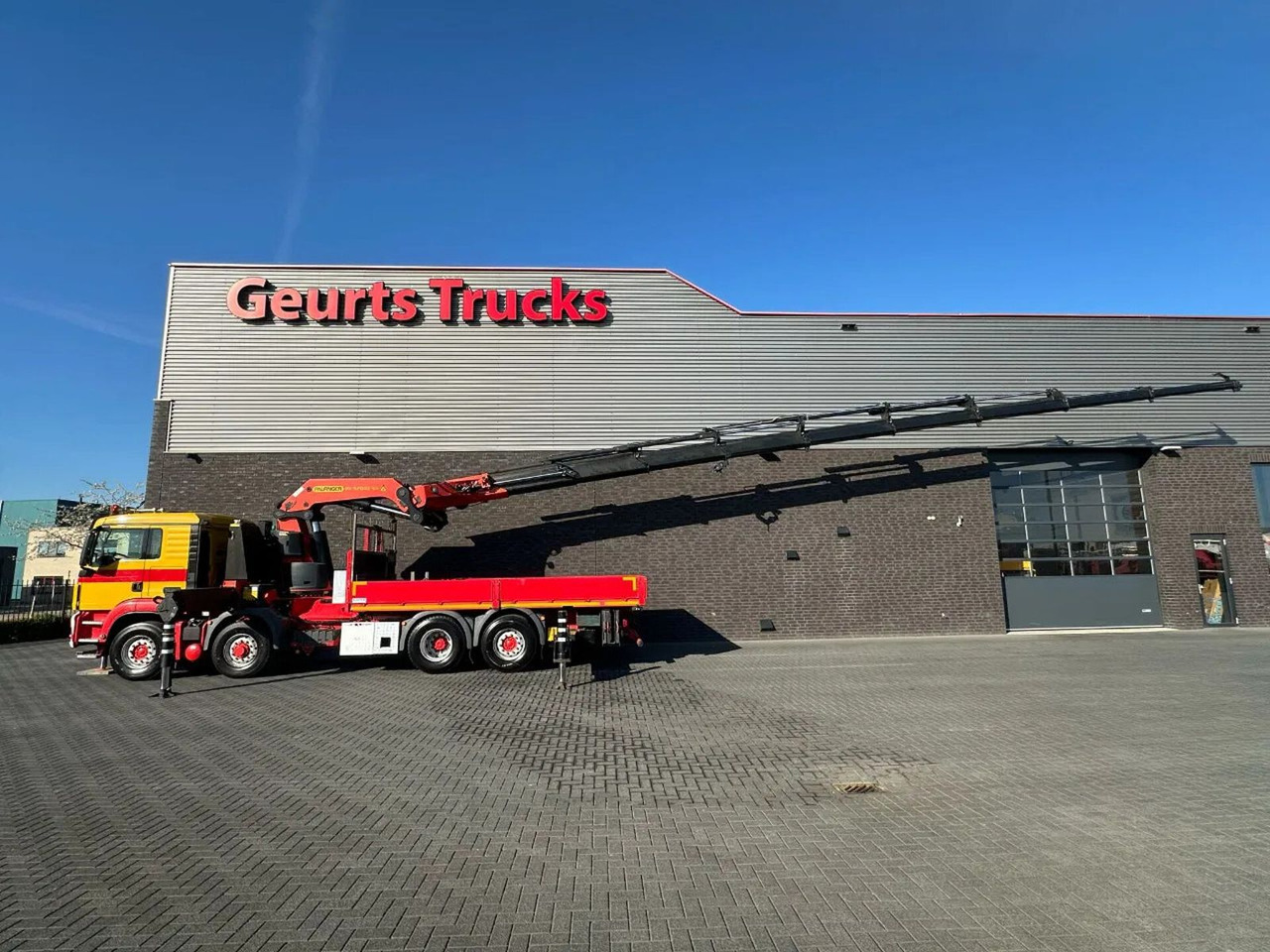 MAN 35.480 8X4H-6 BL MET PALFINGER PK92002-SH H KRAA - Kamion sa dizalicom: slika 4 MAN 35.480 8X4H-6 BL MET PALFINGER PK92002-SH H KRAA - Kamion sa dizalicom: slika 4