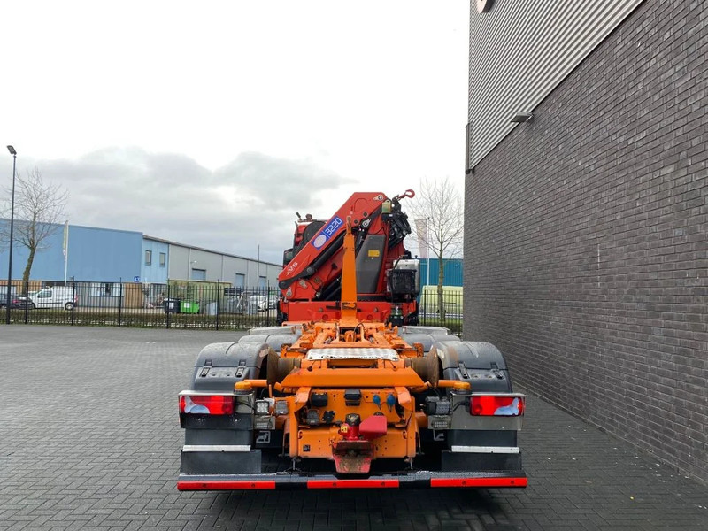 Kamion sa hidrauličnom kukom, Kamion sa dizalicom MAN TGS 35.480 8X4 TRIDEM + 20 TON HAAKARM + HMF 3220-K6 KRAAN/KRAN/CRANE/GRUA: slika 15