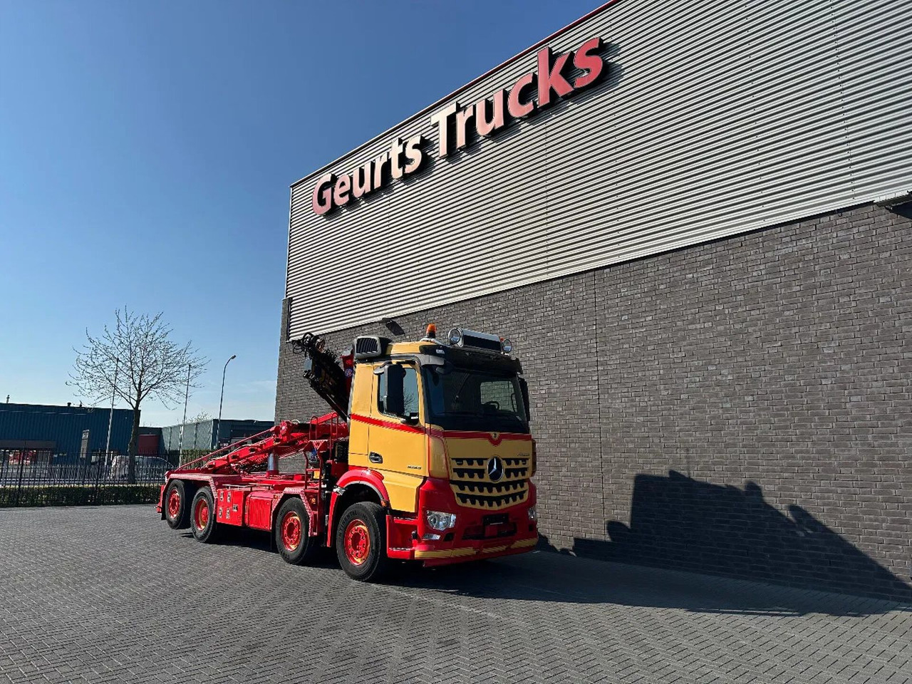 Mercedes-Benz Arocs 3253 L ENA 8X2/4 HMF2820 KRAAN / KRAN/ CRA - Kamion sa hidrauličnom kukom, Kamion sa dizalicom: slika 5 Mercedes-Benz Arocs 3253 L ENA 8X2/4 HMF2820 KRAAN / KRAN/ CRA - Kamion sa hidrauličnom kukom, Kamion sa dizalicom: slika 5