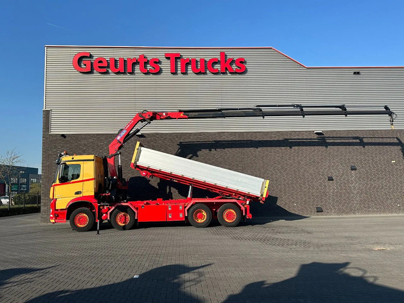 Mercedes-Benz Arocs 3253 L ENA 8X2/4 HMF2820 KRAAN / KRAN/ CRANE MET TF.324 KABELSYSTEEM / SEILGERATE / CABLE SYSTEM - Kamion sa kablovskim sistemom, Kamion sa dizalicom: slika 1 Mercedes-Benz Arocs 3253 L ENA 8X2/4 HMF2820 KRAAN / KRAN/ CRANE MET TF.324 KABELSYSTEEM / SEILGERATE / CABLE SYSTEM - Kamion sa kablovskim sistemom, Kamion sa dizalicom: slika 1
