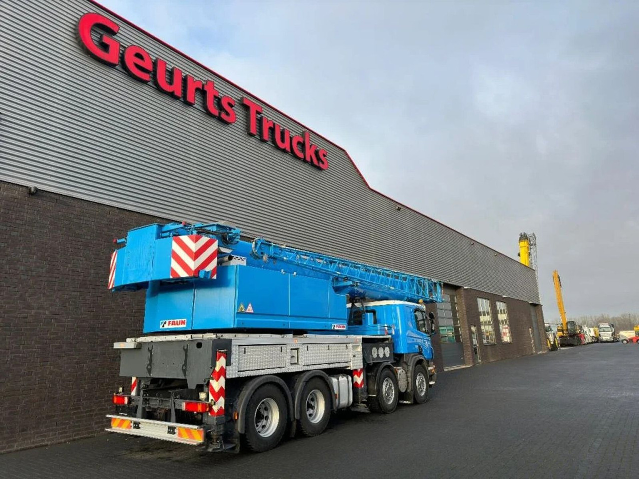 Scania P420 8X4 + FAUN HK 40 + JIB KRAAN/KRAN/CRANE/GRU - Kamion sa dizalicom: slika 5 Scania P420 8X4 + FAUN HK 40 + JIB KRAAN/KRAN/CRANE/GRU - Kamion sa dizalicom: slika 5