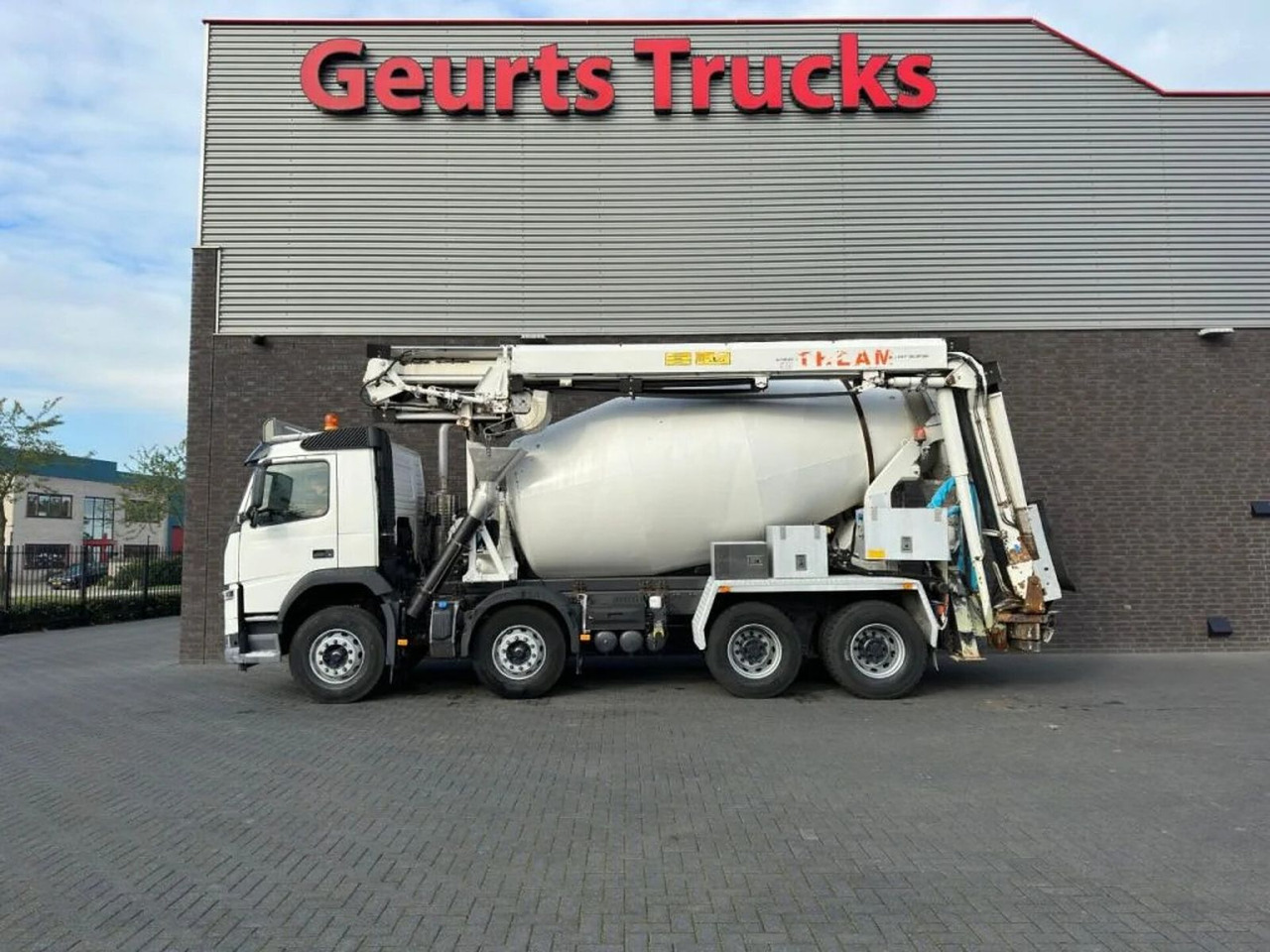 Volvo FM 410 8X4 + STETTER 9 M3 MIXER/MISCHER + THEAM - Mikser za beton: slika 1 Volvo FM 410 8X4 + STETTER 9 M3 MIXER/MISCHER + THEAM - Mikser za beton: slika 1