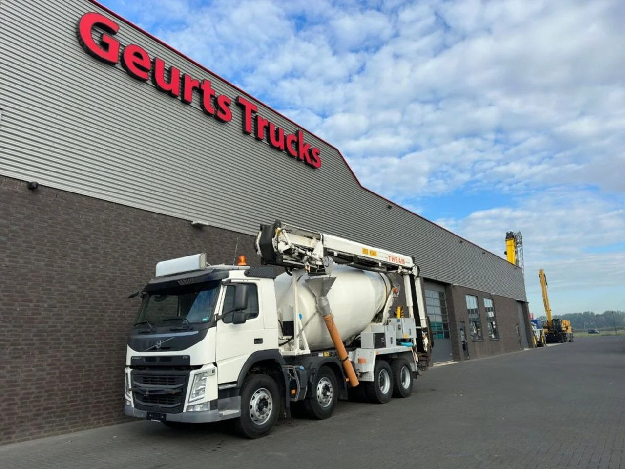 Volvo FM 410 8X4 + STETTER 9 M3 MIXER/MISCHER + THEAM - Mikser za beton: slika 2 Volvo FM 410 8X4 + STETTER 9 M3 MIXER/MISCHER + THEAM - Mikser za beton: slika 2