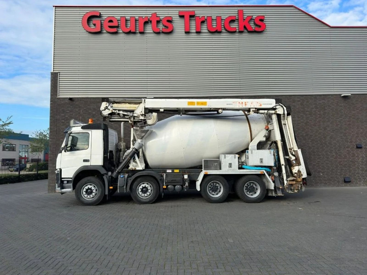 Volvo FM 410 8X4 + STETTER 9 M3 MIXER/MISCHER + THEAM - Mikser za beton: slika 1 Volvo FM 410 8X4 + STETTER 9 M3 MIXER/MISCHER + THEAM - Mikser za beton: slika 1