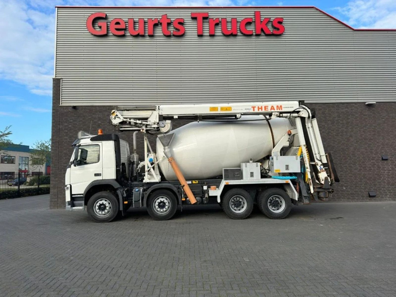 Volvo FM 410 8X4 + STETTER 9 M3 MIXER/MISCHER + THEAM - Mikser za beton: slika 1 Volvo FM 410 8X4 + STETTER 9 M3 MIXER/MISCHER + THEAM - Mikser za beton: slika 1