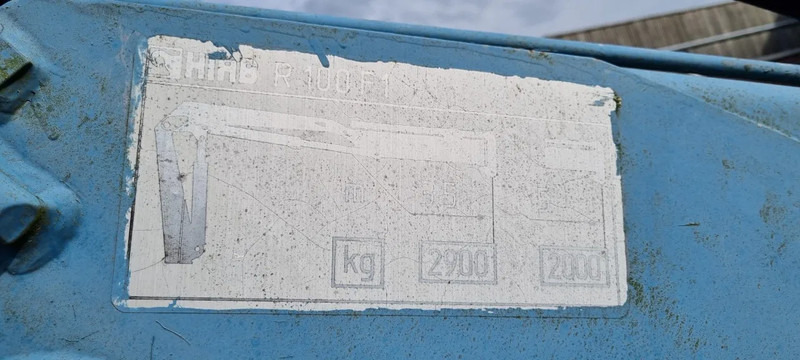 Hiab R 100 F1 - Kran za kamion: slika 3 Hiab R 100 F1 - Kran za kamion: slika 3