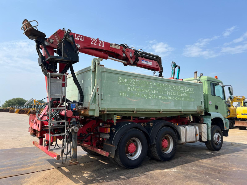MAN TGA 26.480 tipper + HMF crane - Istovarivač, Kamion sa dizalicom: slika 5 MAN TGA 26.480 tipper + HMF crane - Istovarivač, Kamion sa dizalicom: slika 5
