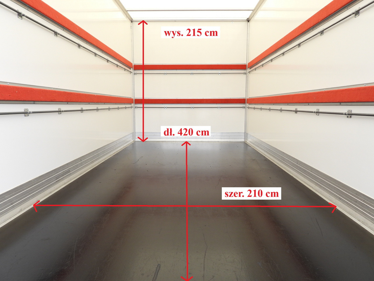 Dostavno vozilo sa zatvorenim sandukom FORD TRANSIT BOX 8 PALLETS CRUISE CONTROL AIR CONDITIONING  130HP: slika 12