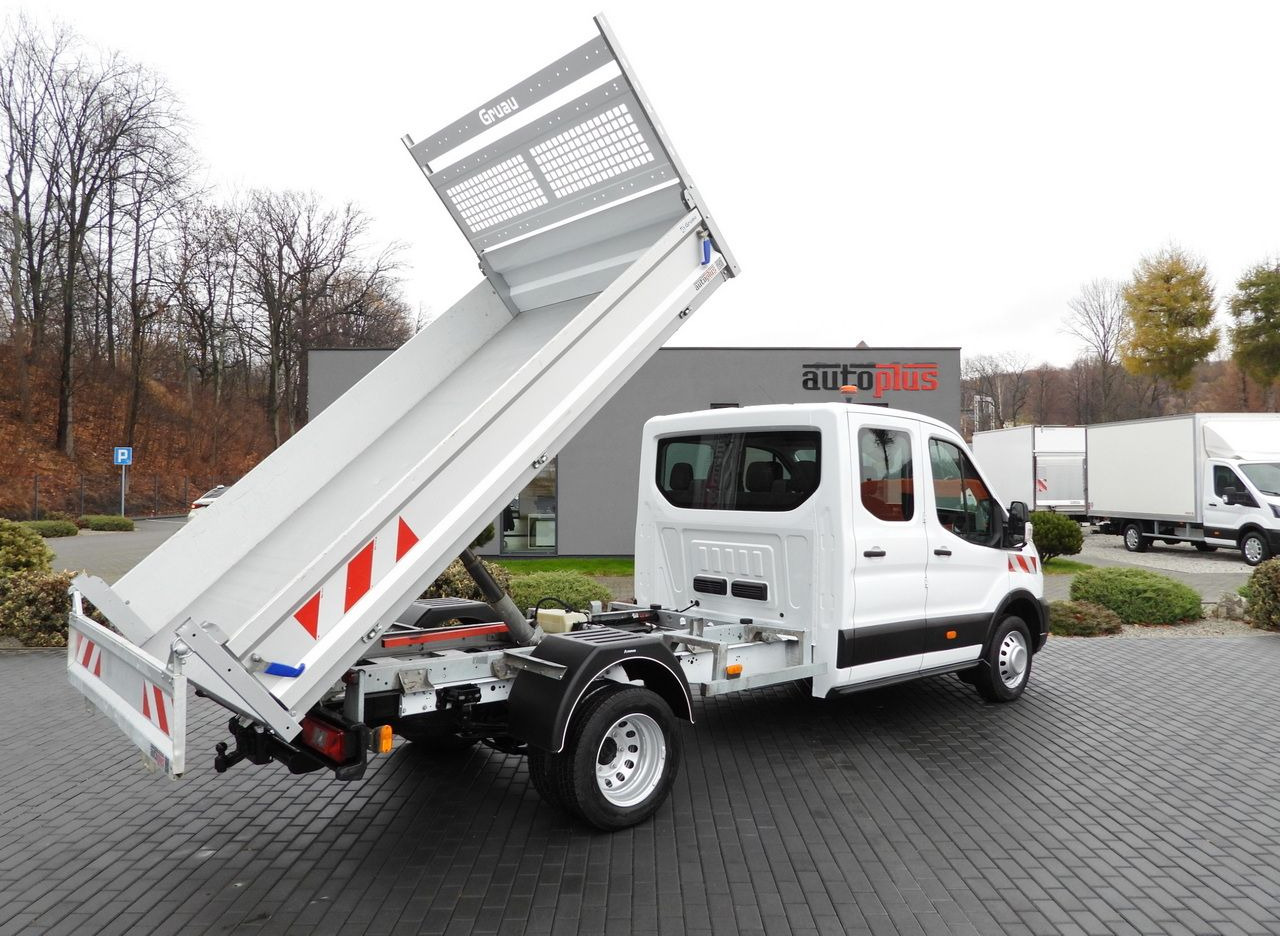 FORD TRANSIT TIPPER DOUBLE CABIN DOKA 6 SEATS CRUISE CONTROL LED LIGHTS TWIN WHEELS AIR CONDITIONING 170HP - Dostavno vozilo kiper: slika 3 FORD TRANSIT TIPPER DOUBLE CABIN DOKA 6 SEATS CRUISE CONTROL LED LIGHTS TWIN WHEELS AIR CONDITIONING 170HP - Dostavno vozilo kiper: slika 3