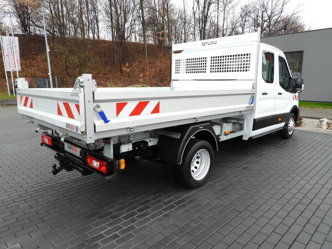 Dostavno vozilo kiper FORD TRANSIT TIPPER DOUBLE CABIN DOKA 6 SEATS CRUISE CONTROL LED LIGHTS TWIN WHEELS AIR CONDITIONING  170HP: slika 13