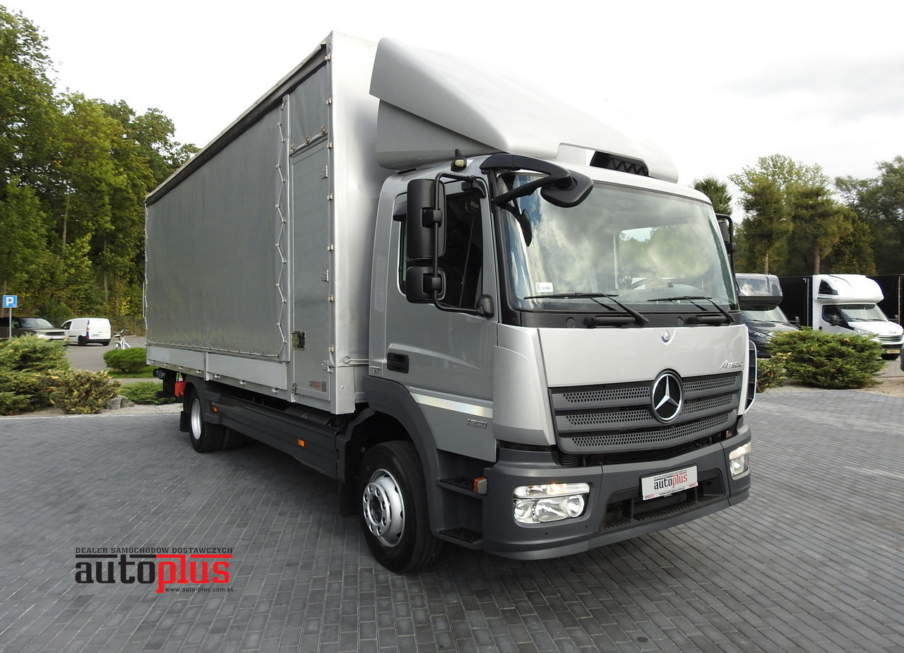 MERCEDES ATEGO 1221 TARPAULIN LIFT 16 PALLETS WEBASTO AIR CONDITIONING PNEUMATICS TWIN WHEELS 230HP - Kamion sa ceradom: slika 1 MERCEDES ATEGO 1221 TARPAULIN LIFT 16 PALLETS WEBASTO AIR CONDITIONING PNEUMATICS TWIN WHEELS 230HP - Kamion sa ceradom: slika 1