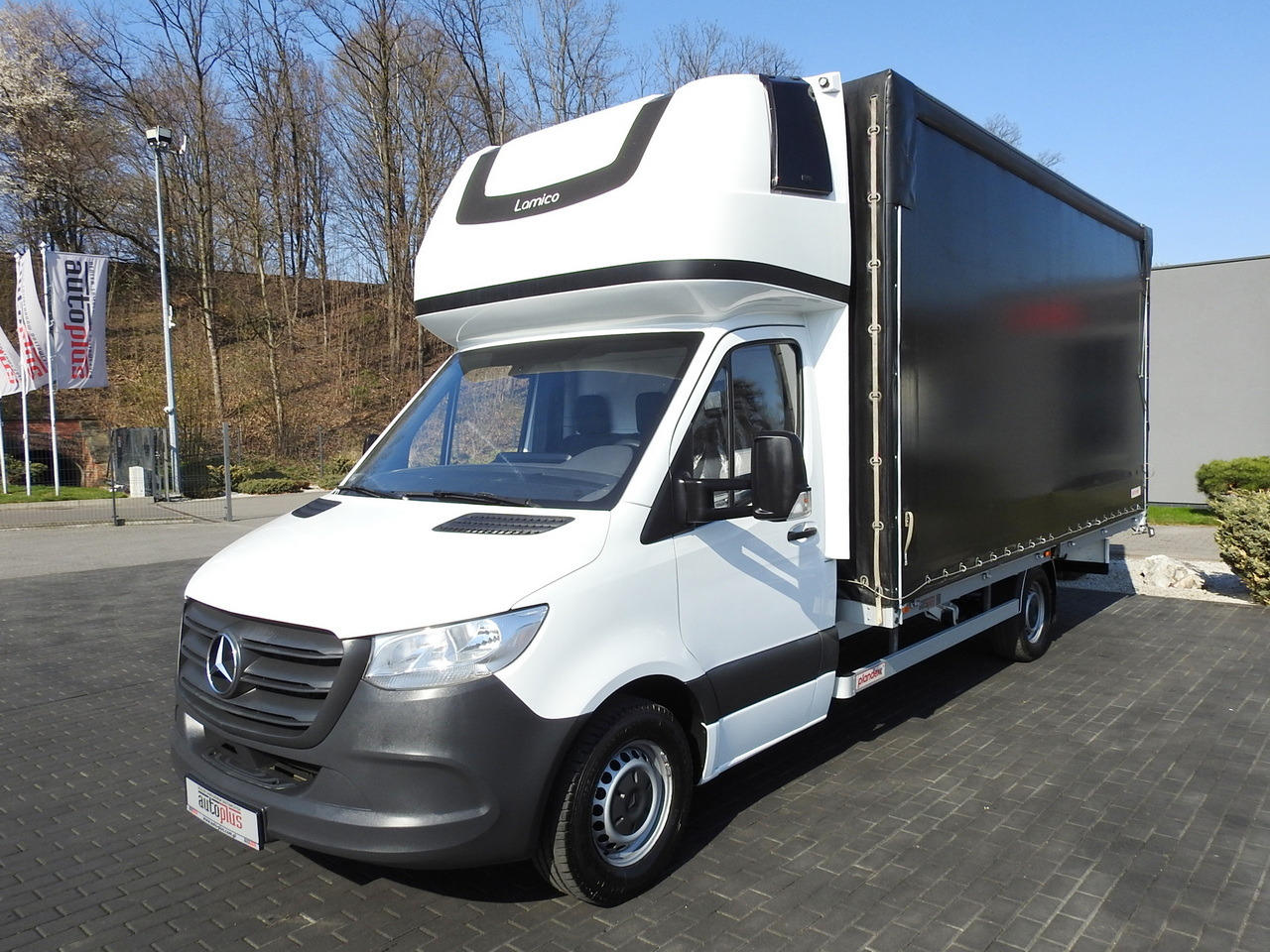 Dostavno vozilo sa ceradom MERCEDES SPRINTER 316 TARPAULIN 10 PALLETS WEBASTO AIR CONDITIONING 165HP: slika 6 Dostavno vozilo sa ceradom MERCEDES SPRINTER 316 TARPAULIN 10 PALLETS WEBASTO AIR CONDITIONING 165HP: slika 6