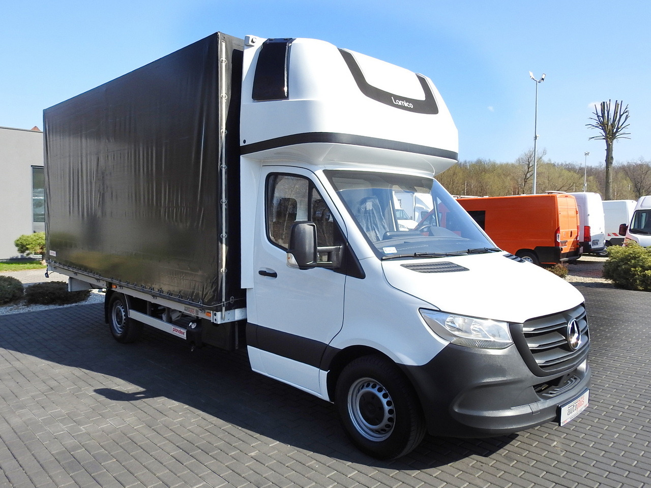 MERCEDES SPRINTER 316 TARPAULIN 10 PALLETS WEBASTO AIR CONDITIONING 165HP - Dostavno vozilo sa ceradom: slika 4 MERCEDES SPRINTER 316 TARPAULIN 10 PALLETS WEBASTO AIR CONDITIONING 165HP - Dostavno vozilo sa ceradom: slika 4