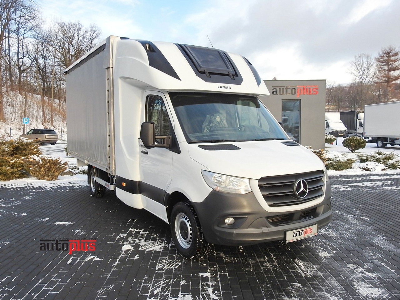 Mercedes-Benz SPRINTER 316 PRITSCHE PLANE 8 PALETTEN WEBASTO - Dostavno vozilo sa ceradom, Dostavno vozilo sa duplom kabinom: slika 1 Mercedes-Benz SPRINTER 316 PRITSCHE PLANE 8 PALETTEN WEBASTO - Dostavno vozilo sa ceradom, Dostavno vozilo sa duplom kabinom: slika 1