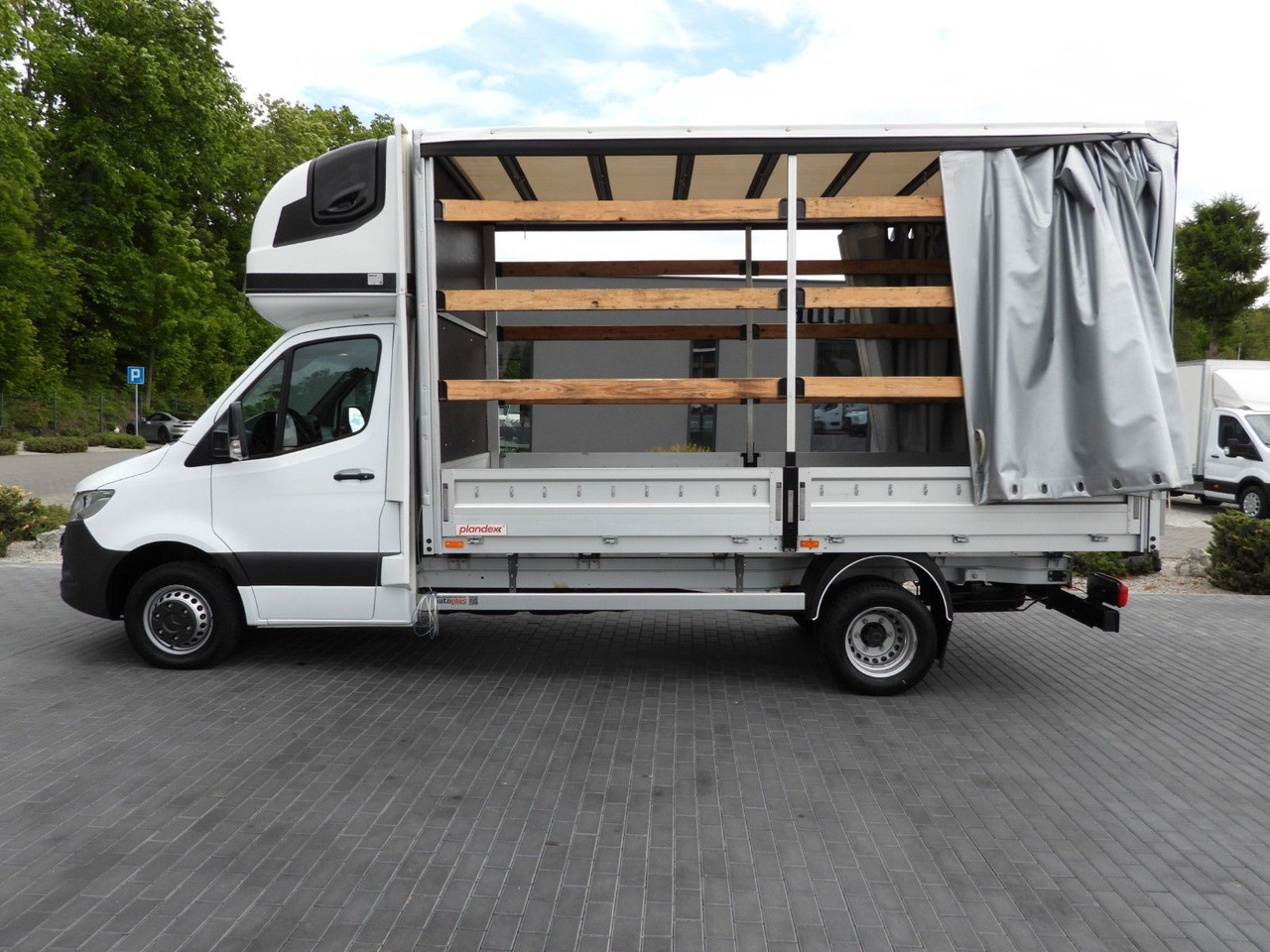 Dostavno vozilo sa ceradom Mercedes-Benz SPRINTER 519  PRITSCHE PLANE 8 PALETTEN WEBASTO: slika 8