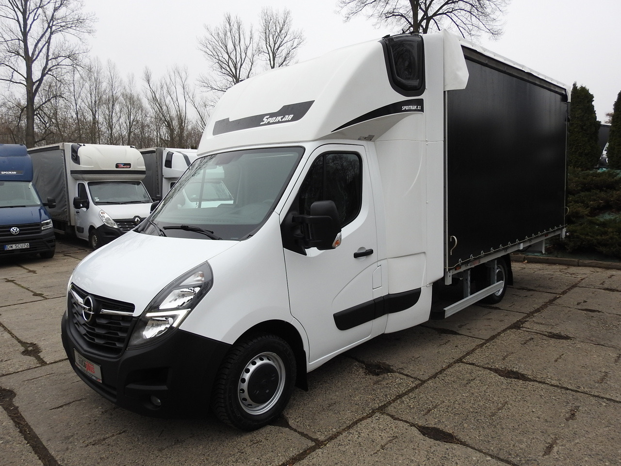 Dostavno vozilo sa ceradom OPEL MOVANO TARPAULIN 10 PALLETS WEBASTO CRUISE CONTROL NAVIGATION AIR CONDITIONING LED LIGHTS PNEUMATICS  165HP: slika 6