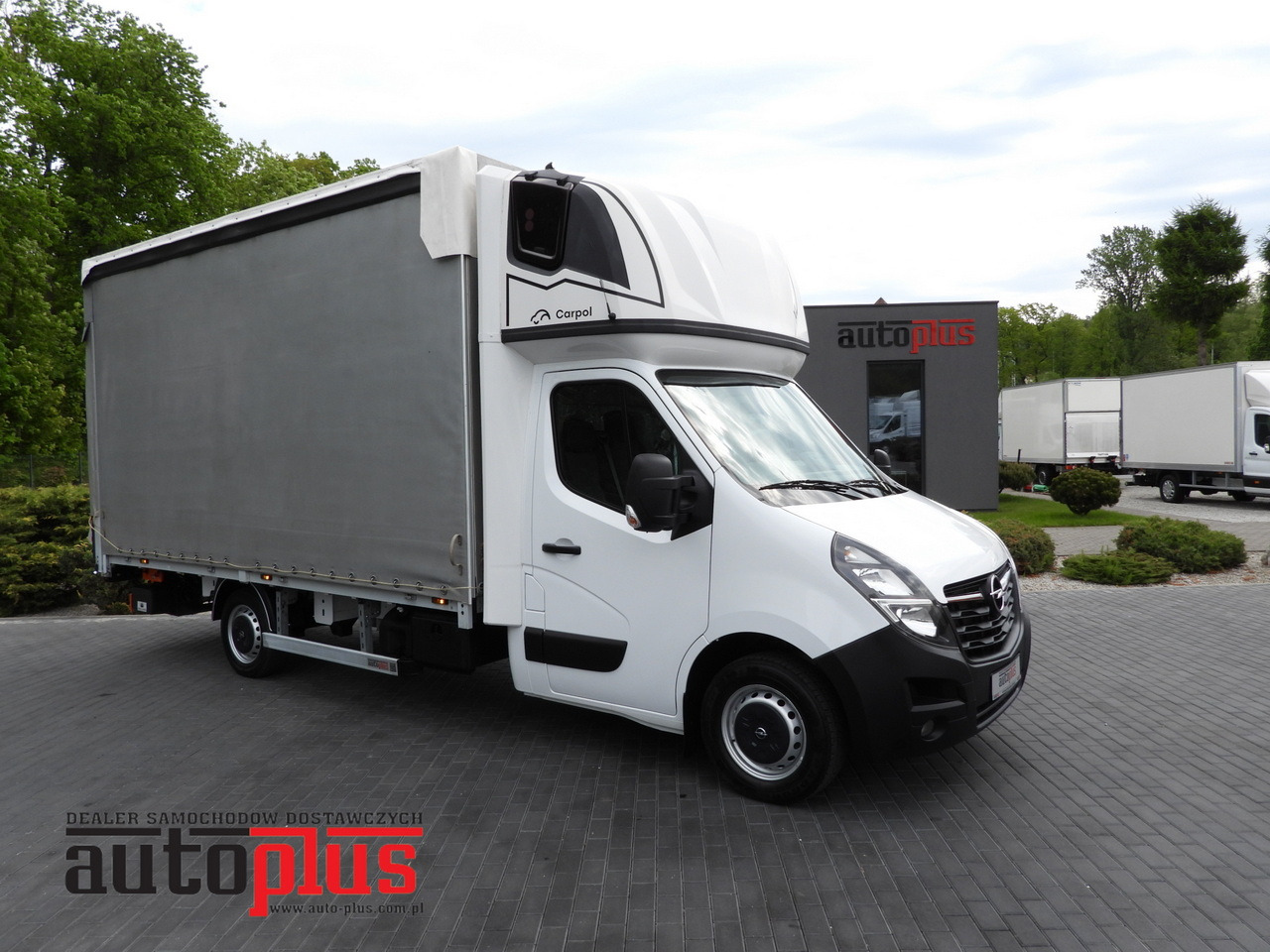 OPEL MOVANO TARPAULIN LIFT 9 PALLETS WEBASTO CRUISE CONTROL LED LIGHTS PNEUMATICS AIR CONDITIONING 165HP - Dostavno vozilo sa ceradom: slika 1 OPEL MOVANO TARPAULIN LIFT 9 PALLETS WEBASTO CRUISE CONTROL LED LIGHTS PNEUMATICS AIR CONDITIONING 165HP - Dostavno vozilo sa ceradom: slika 1