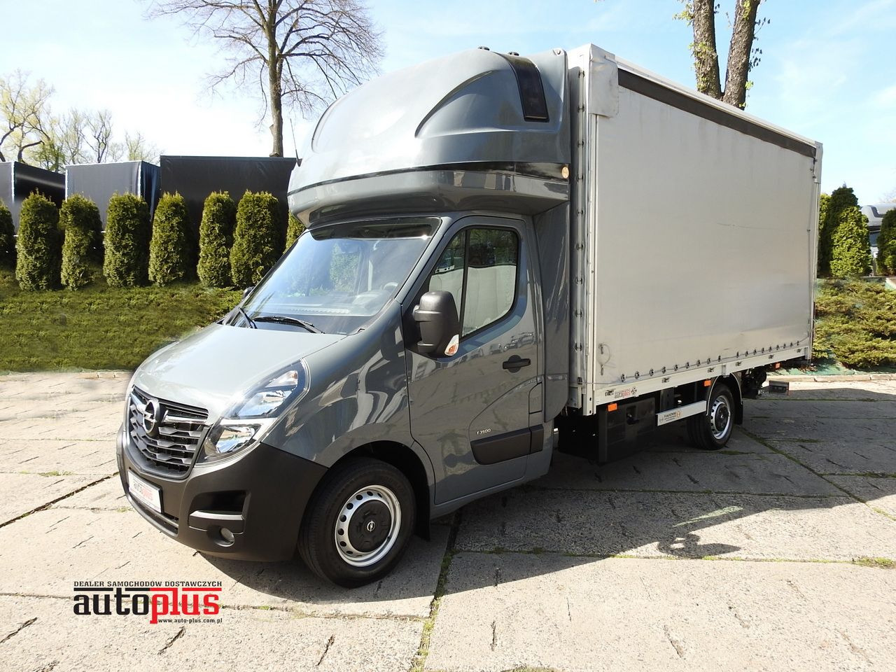 OPEL MOVANO TARPAULIN LIFT 9 PALLETS WEBASTO CRUISE CONTROL NAVIGATION LED LIGHTS PNEUMATICS AIR CONDITIONING 165HP - Dostavno vozilo sa ceradom: slika 1 OPEL MOVANO TARPAULIN LIFT 9 PALLETS WEBASTO CRUISE CONTROL NAVIGATION LED LIGHTS PNEUMATICS AIR CONDITIONING 165HP - Dostavno vozilo sa ceradom: slika 1