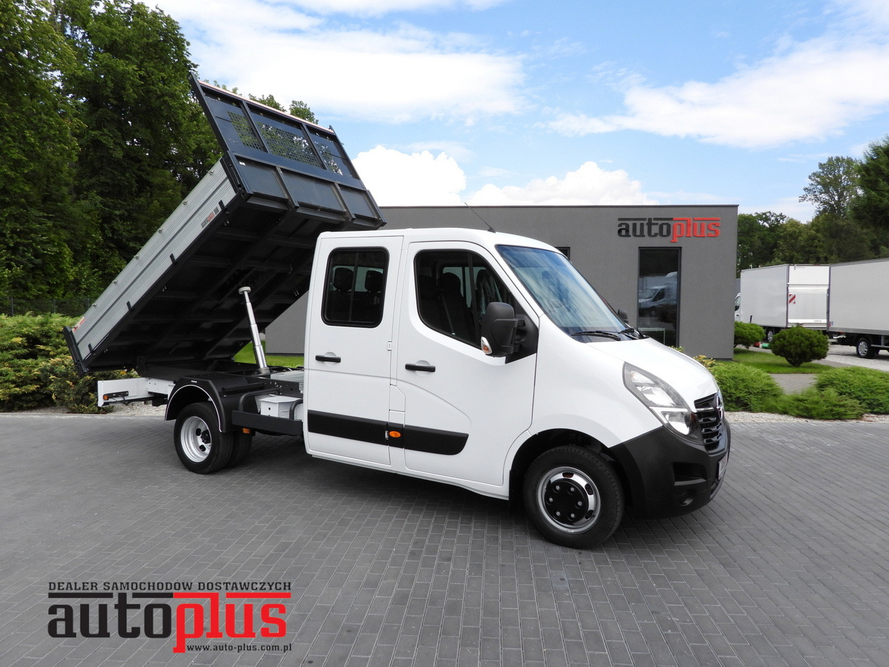 OPEL MOVANO TIPPER DOUBLE CABIN DOKA 7 SEATS LED LIGHTS TWIN WHEELS AIR CONDITIONING 145HP - Istovarivač: slika 1 OPEL MOVANO TIPPER DOUBLE CABIN DOKA 7 SEATS LED LIGHTS TWIN WHEELS AIR CONDITIONING 145HP - Istovarivač: slika 1