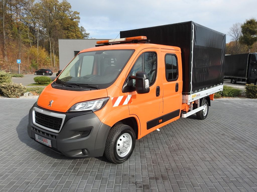 Dostavno vozilo sa ceradom, Dostavno vozilo sa duplom kabinom Peugeot BOXER PRITSCHE PLANE DOPPELKABINE DOKA 7 SITZE: slika 16
