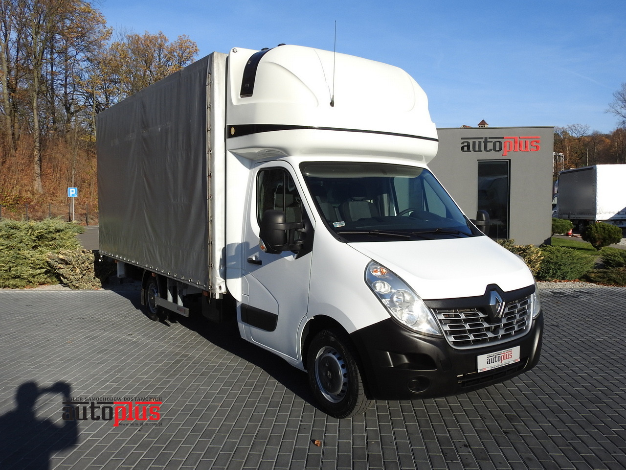 RENAULT MASTER TARPAULIN 10 PALLETS CRUISE CONTROL AIR CONDITIONING PNEUMATICS 170HP - Dostavno vozilo sa ceradom: slika 1 RENAULT MASTER TARPAULIN 10 PALLETS CRUISE CONTROL AIR CONDITIONING PNEUMATICS 170HP - Dostavno vozilo sa ceradom: slika 1