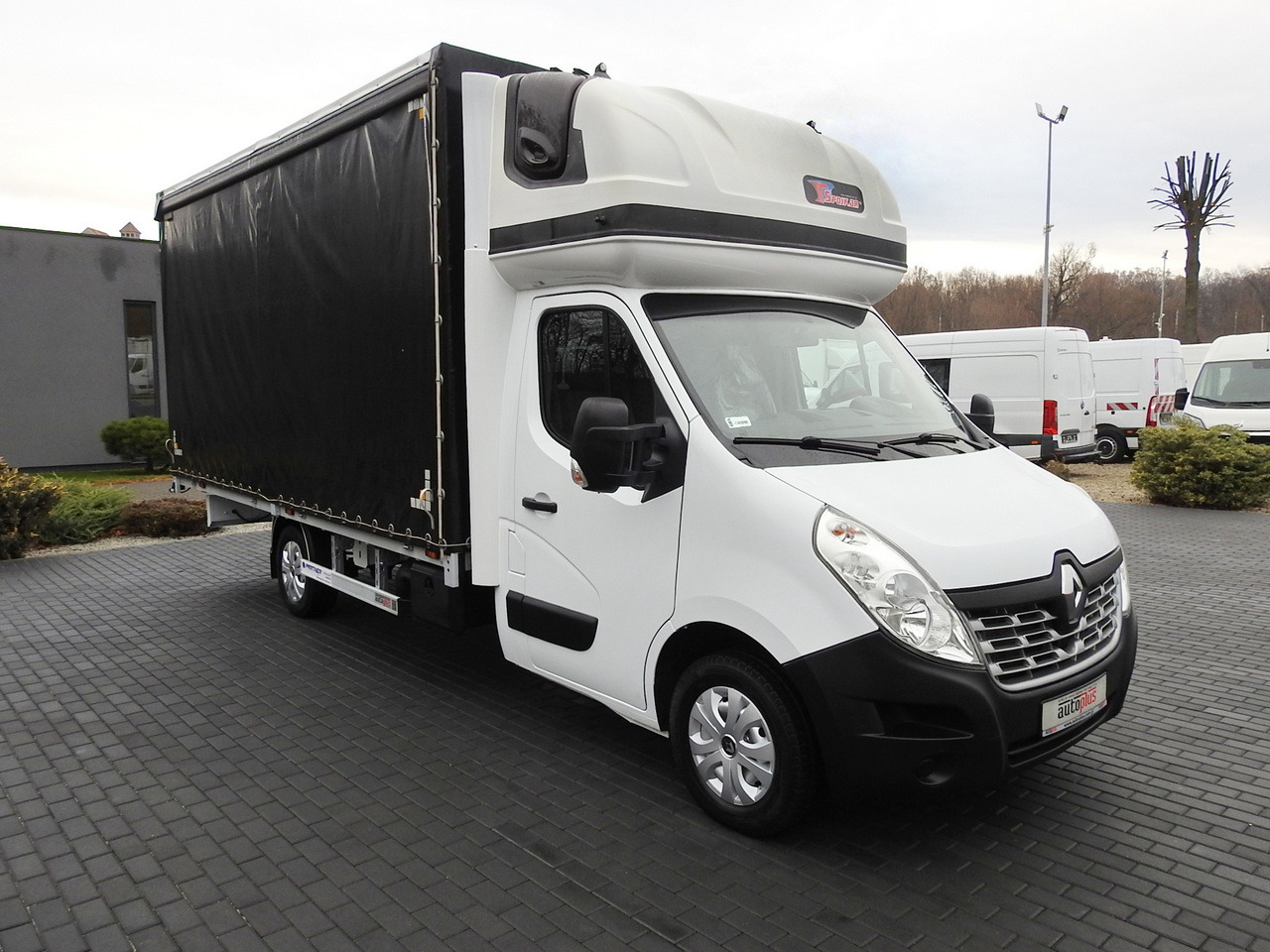 RENAULT MASTER TARPAULIN 10 PALLETS WEBASTO CRUISE CONTROL AIR CONDITIONING 170HP - Dostavno vozilo sa ceradom: slika 4 RENAULT MASTER TARPAULIN 10 PALLETS WEBASTO CRUISE CONTROL AIR CONDITIONING 170HP - Dostavno vozilo sa ceradom: slika 4