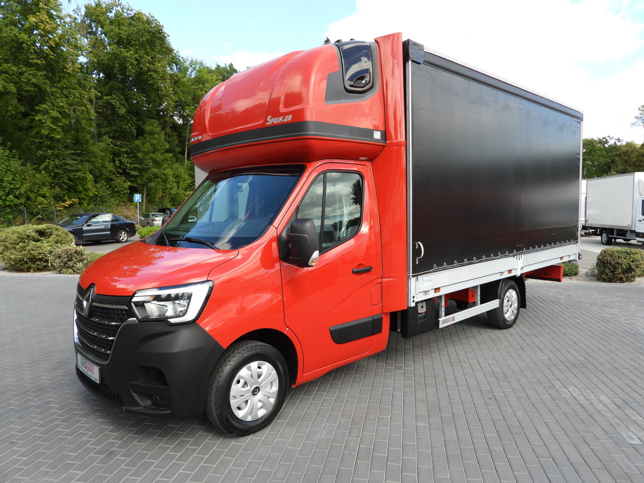 Dostavno vozilo sa ceradom RENAULT MASTER TARPAULIN 10 PALLETS WEBASTO CRUISE CONTROL LED LIGHTS AIR CONDITIONING  165HP: slika 18