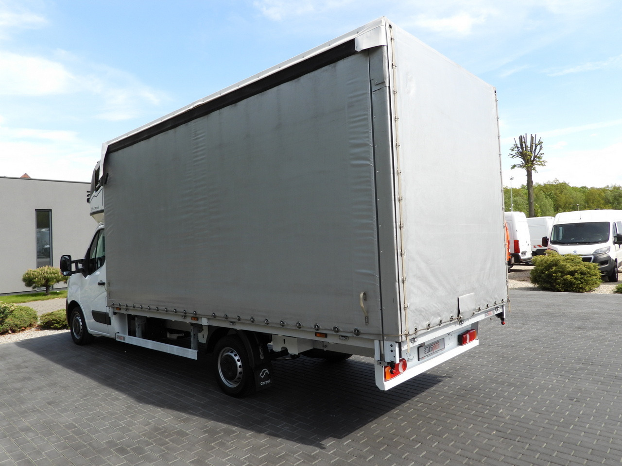 Dostavno vozilo sa ceradom RENAULT MASTER  TARPAULIN 10 PALLETS WEBASTO CRUISE CONTROL LED LIGHTS PNEUMATICS AIR CONDITIONING  165HP: slika 10