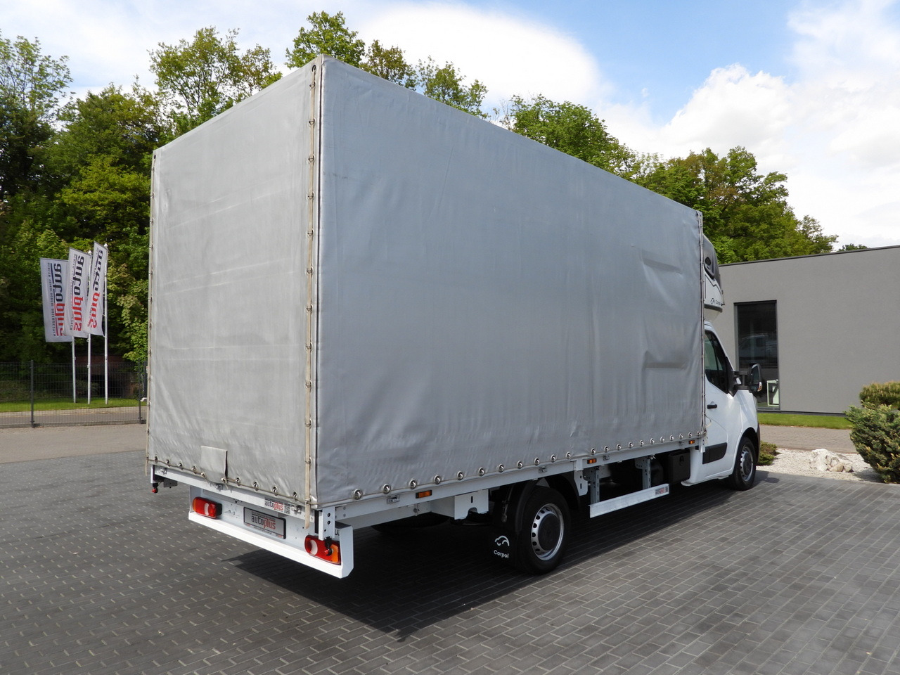 Dostavno vozilo sa ceradom RENAULT MASTER  TARPAULIN 10 PALLETS WEBASTO CRUISE CONTROL LED LIGHTS PNEUMATICS AIR CONDITIONING  165HP: slika 13