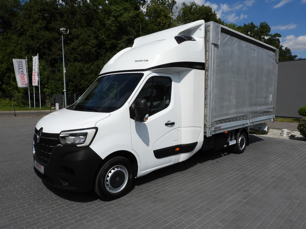 Dostavno vozilo sa ceradom RENAULT MASTER TARPAULIN 8 PALLETS WEBASTO CRUISE CONTROL LED LIGHTS PNEUMATICS AIR CONDITIONING  165HP: slika 6