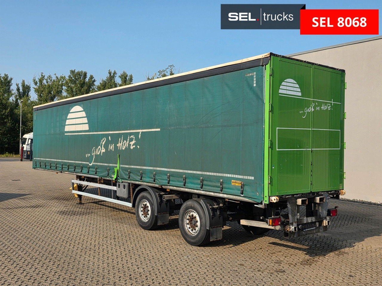 Ackermann PS-F18/13.6 EZG SPS / LENKACHSE - Poluprikolica sa ceradom: slika 1 Ackermann PS-F18/13.6 EZG SPS / LENKACHSE - Poluprikolica sa ceradom: slika 1