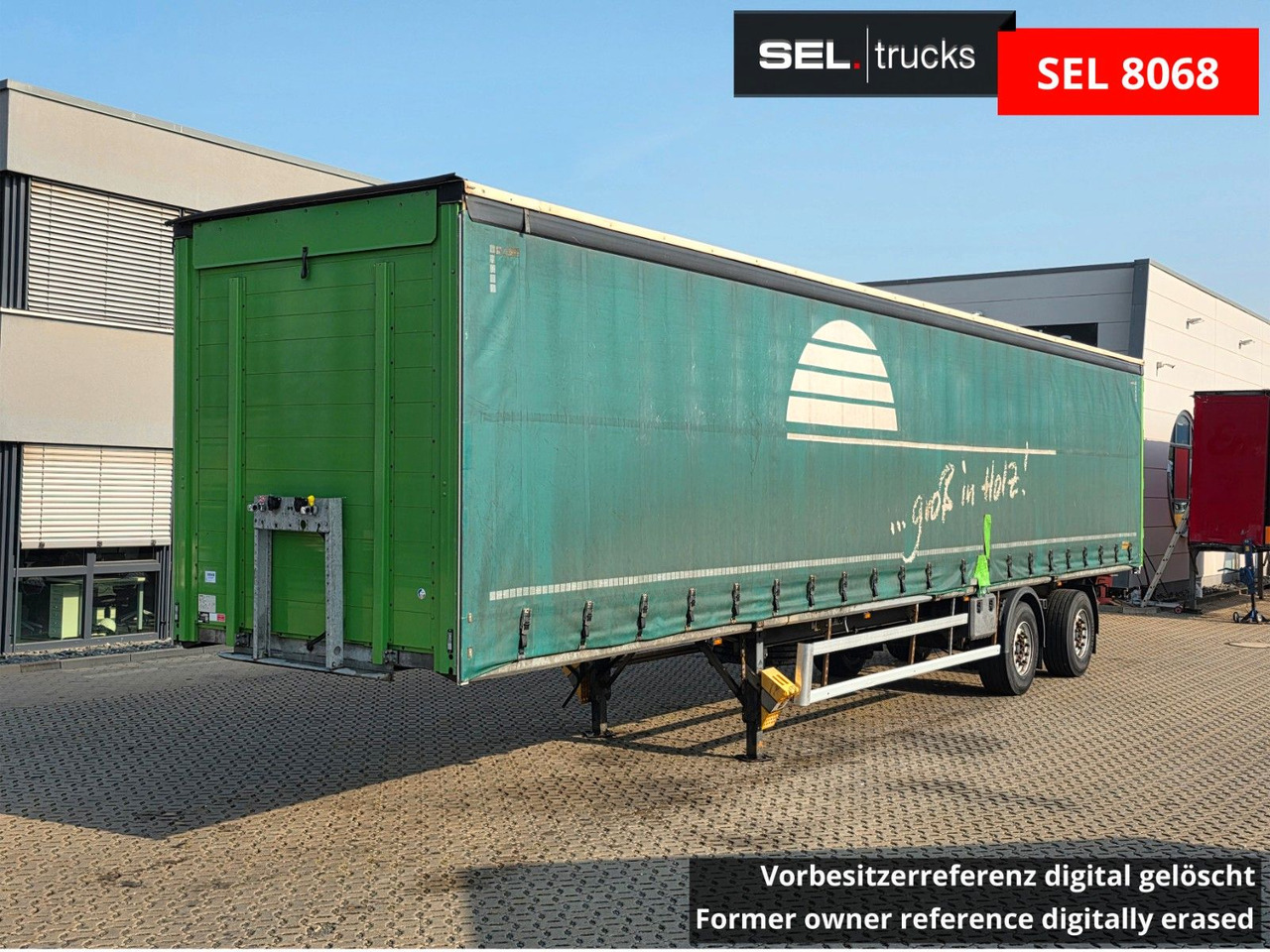 Ackermann PS-F18/13.6 EZG SPS / LENKACHSE - Poluprikolica sa ceradom: slika 2 Ackermann PS-F18/13.6 EZG SPS / LENKACHSE - Poluprikolica sa ceradom: slika 2