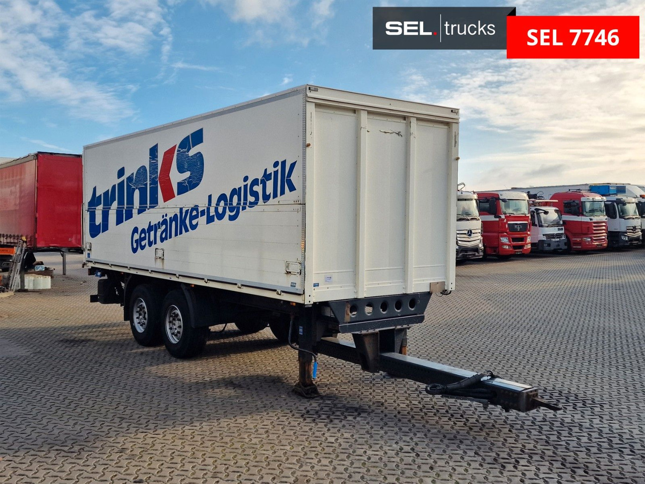 Böse BTA 7.3 / Ladebordwand / 2 Achsen - Tandem - Prikolica za prevoz boca: slika 3 Böse BTA 7.3 / Ladebordwand / 2 Achsen - Tandem - Prikolica za prevoz boca: slika 3