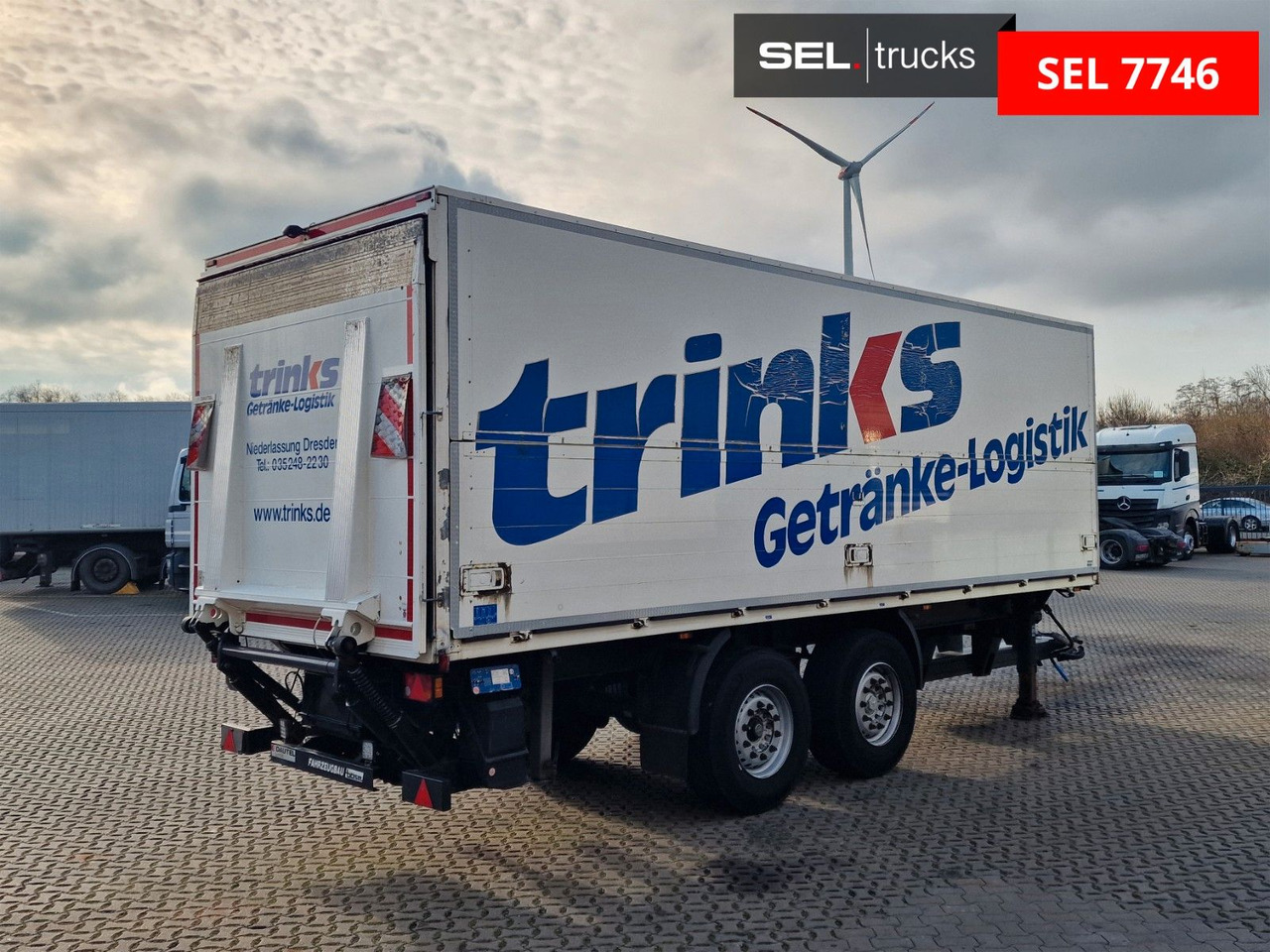 Böse BTA 7.3 / Ladebordwand / 2 Achsen - Tandem - Prikolica za prevoz boca: slika 5 Böse BTA 7.3 / Ladebordwand / 2 Achsen - Tandem - Prikolica za prevoz boca: slika 5