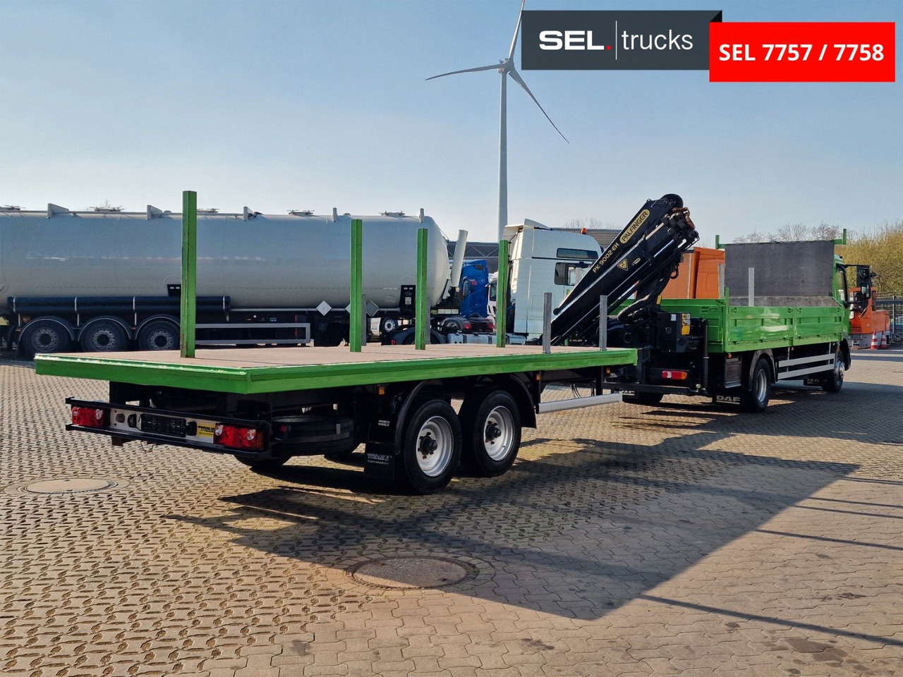 DAF LF 55.280 / Palfinger PK 9002EH / Komplettpreis - Kamion sa dizalicom: slika 5 DAF LF 55.280 / Palfinger PK 9002EH / Komplettpreis - Kamion sa dizalicom: slika 5