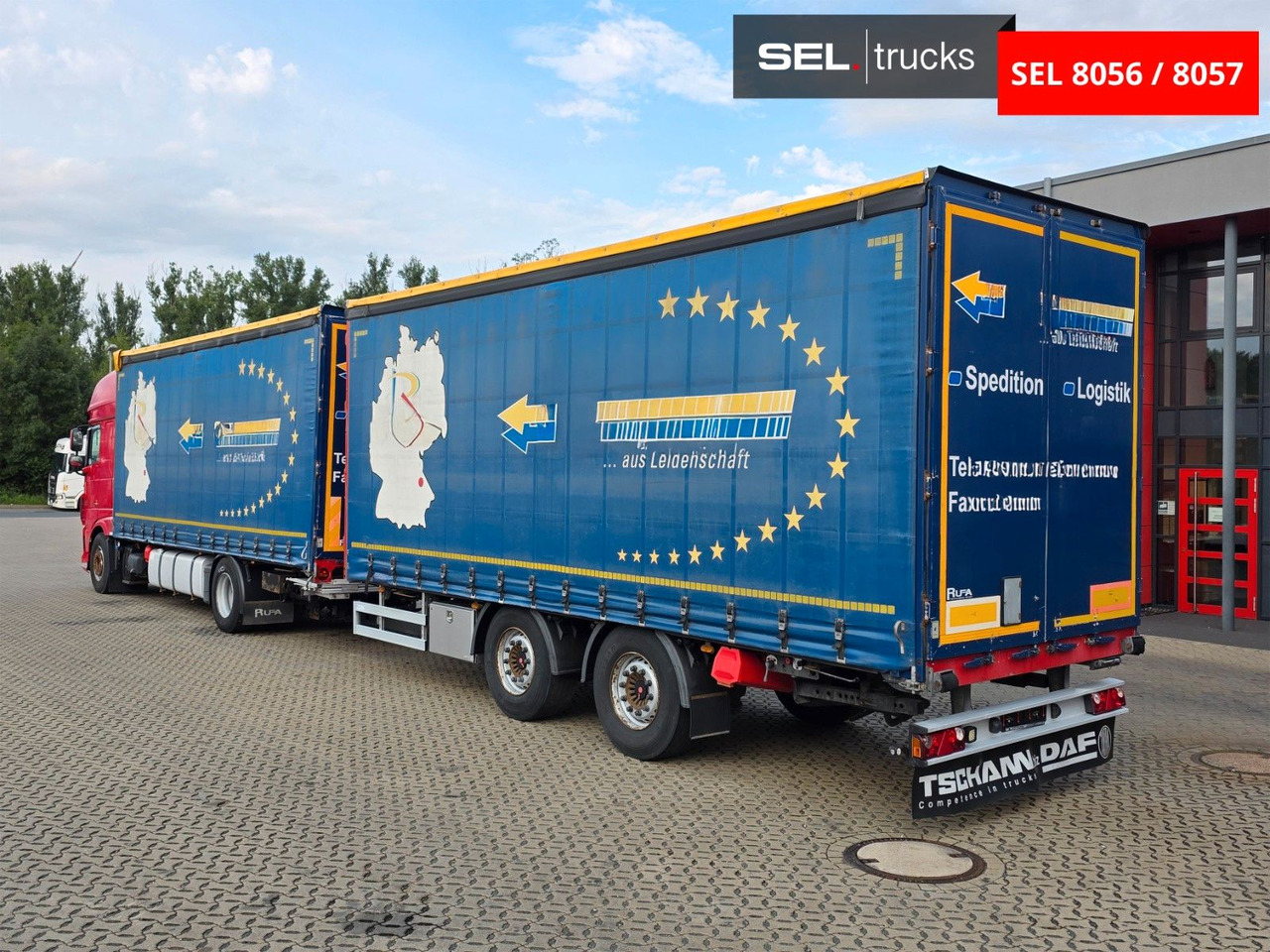 Kamion sa ceradom DAF XF 410 / ZF Intarder / Durchladezug: slika 7 Kamion sa ceradom DAF XF 410 / ZF Intarder / Durchladezug: slika 7